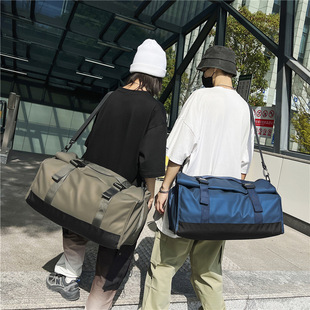Capacious travel bag, suitcase, luggage backpack wet and dry separation, sports sports bag, for students 2
