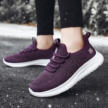 足力建秋冬季新款妈妈鞋老年人鞋保暖加绒棉鞋健步鞋防滑轻便