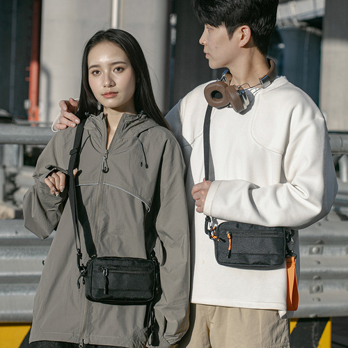 Crossbody Bag, Cross-Border New Arrival — Unisex Casual Smart Design Small Square Bag from a Trendy Brand, Perfectly Versatile for Everyday Use as a Coin Purse