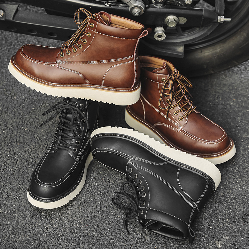Martin Boots 2024 Herbst/Winter Neue High Top Herren Outdoor Arbeit Dicke Sohle Street Trendy Schuhe Vielseitig_voghion.com