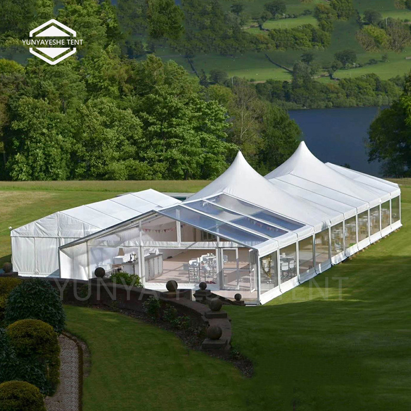 婚庆篷房 铝合金帐篷厂家出售户外活动宴会大棚 框架结构易组装