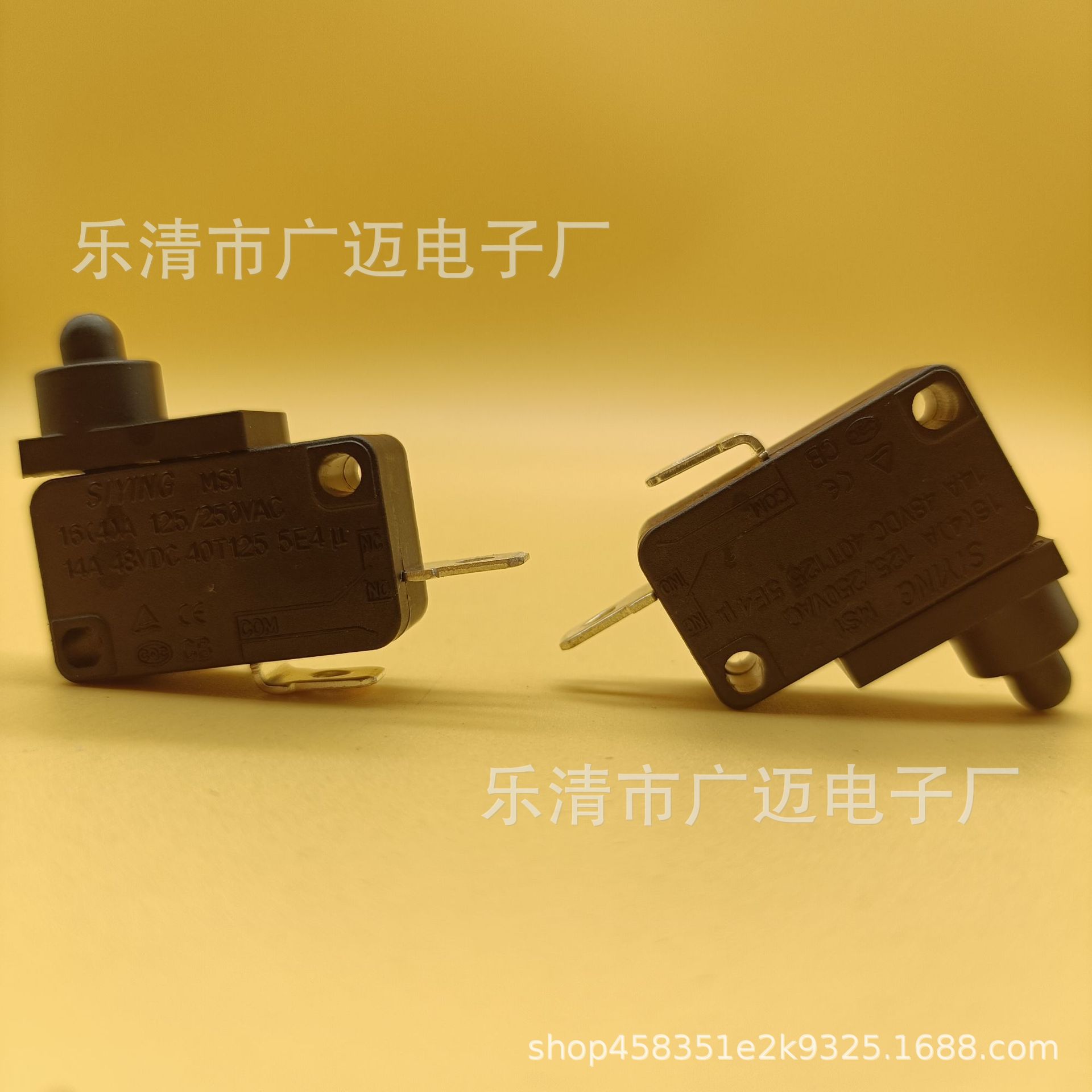 厂家直供大微动开关 行程限位开关 KW系列开关自动化设备专用开关