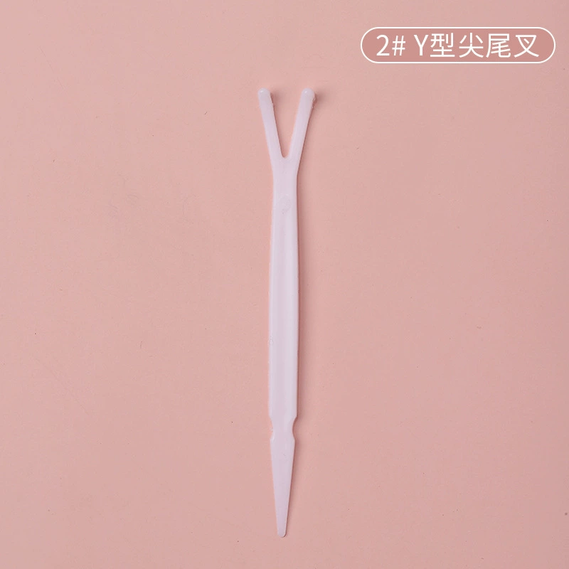 Специальная вспомогательная накладка на двойное веко для инструментов для косметического макияжа Y-образная вилка, хвостовая вилка, небольшая вилка, формирующая стержень, Заводской магазин