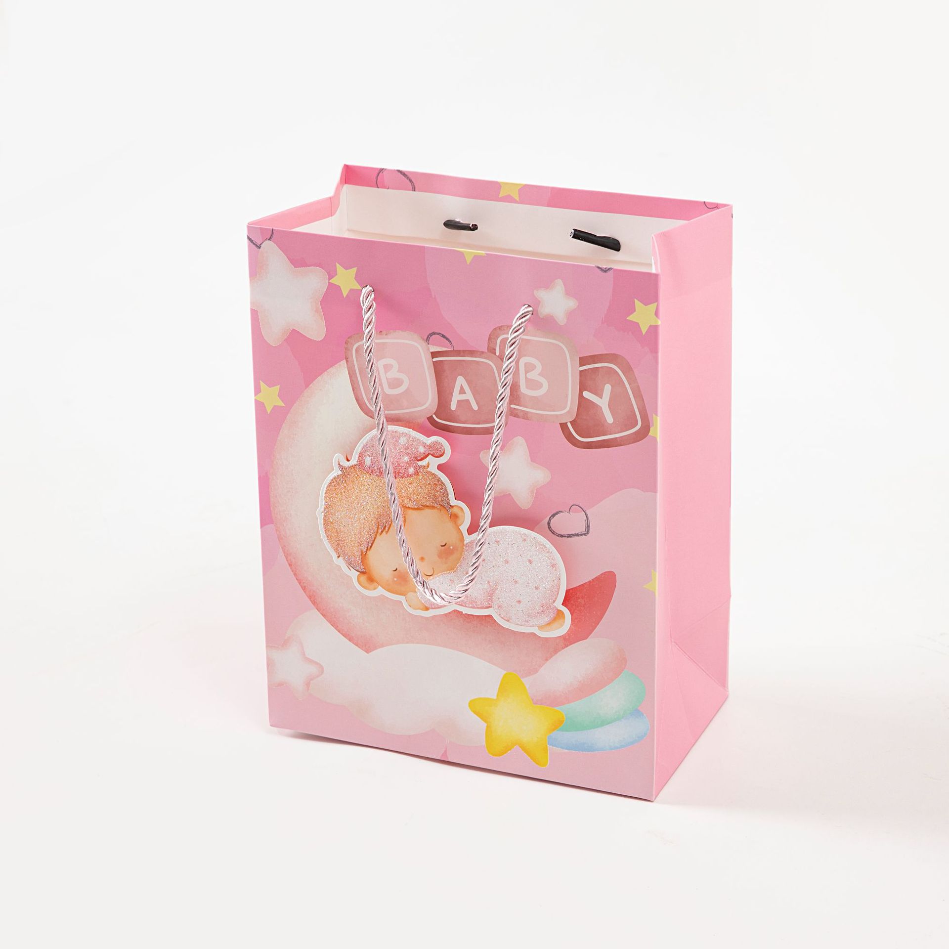Coreano de alto valor bonito bolsas de ropa de bebé bolsas de regalo coloridas pequeñas frescas bolsas de regalo de vacaciones bolsas de mano