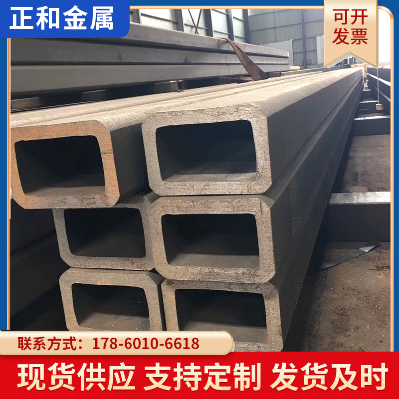 Q355B无缝方管切割 厚壁方矩管矩形管 幕墙建筑小口径方通