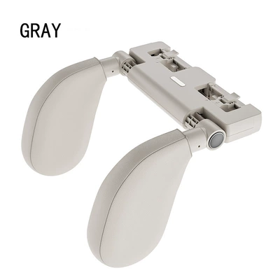 Headrest: Car Neck Support Headrest, In-Car - a05-upgrade-aromatherapy-cartridge-hook-light-gray