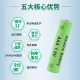 Wholesale No.7 rechargeable battery No.7 LR03 large capacity 600mAh recyclable AAA rechargeable No.7 alkaline battery