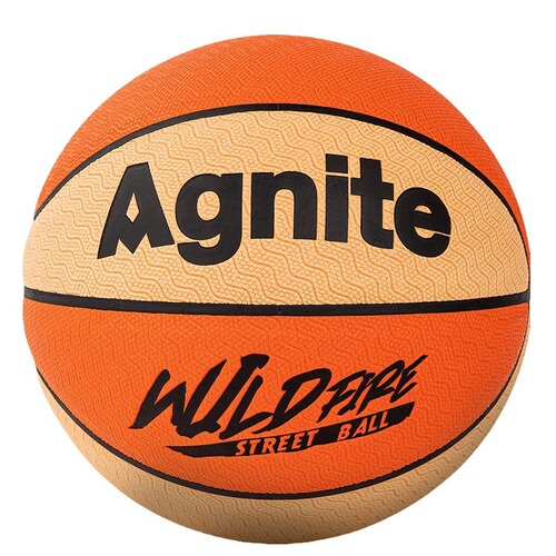 Deli Angelite FD116 Sports Basketball No. 7 Basketball Moisture Absorbent PU Skin Wear-Resistant Student Training Net Needle
