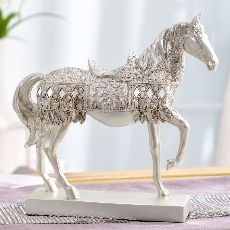 Adorno de Caballo para Escritorio de Resina para Navidad image 2