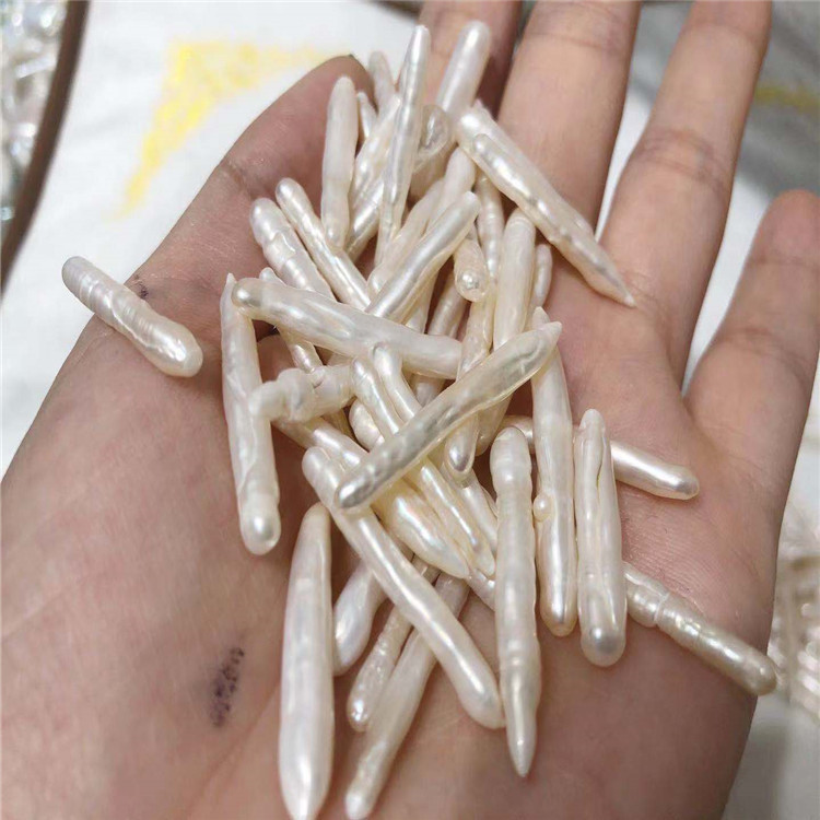 Freshwater Pearl Material 1 Piece Freshwater Pearl Solid Color DIY Jewelry Accessories Pendant
