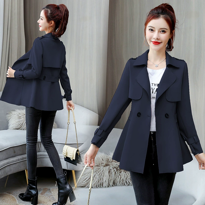 Suit, trench coat, autumn fashionable jacket for leisure, western style