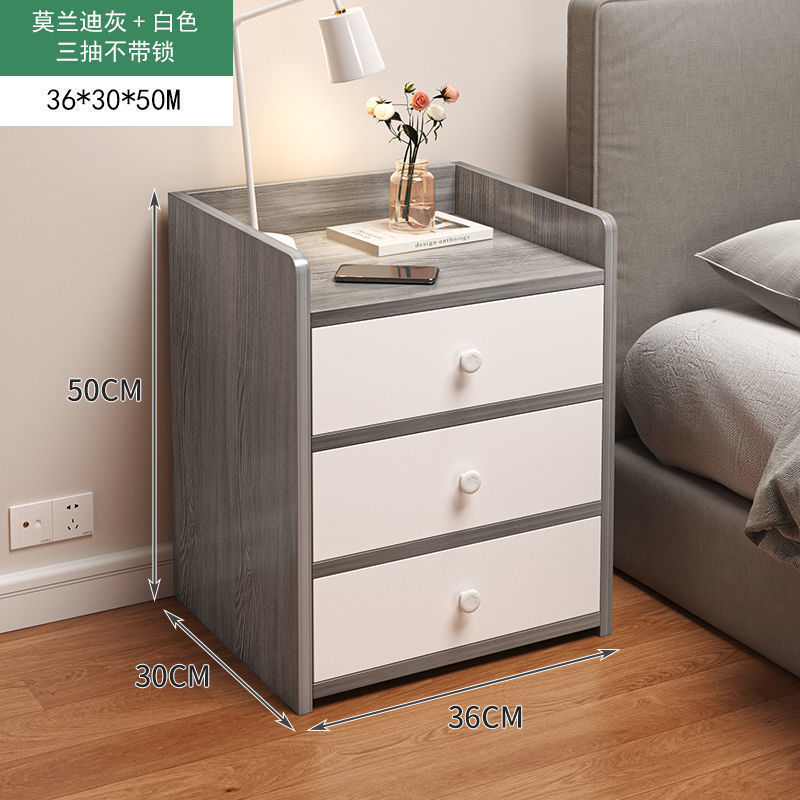 (자물쇠없이 3 개의 펌핑) 50cm 모란디 그레이 + 화이트