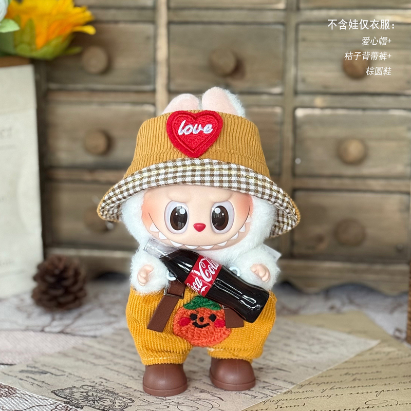 コーラを外さずに着られるラブブコーラベビー服 ラブブコーラ ラブブベビー服 17cm サプライズスペシャルロッキング服|undefined