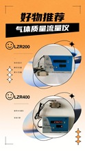 气体质量流量仪LZR型气体质量流量仪管道流量集中供氧医用流量仪