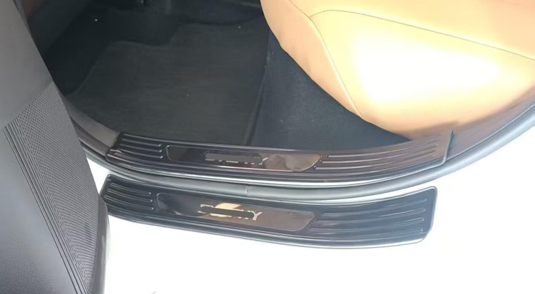 Suitable for Nissan 15Th Generation 26Th Sylphy Rear Guard Plate, Interior and Exterior Sill Strips, Welcome Step Plate, Car Window Center Pillar Modification J
