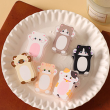 标签夹定制卡通ins风可爱便签夹高颜值双面夹文件亚克力PP夹定做