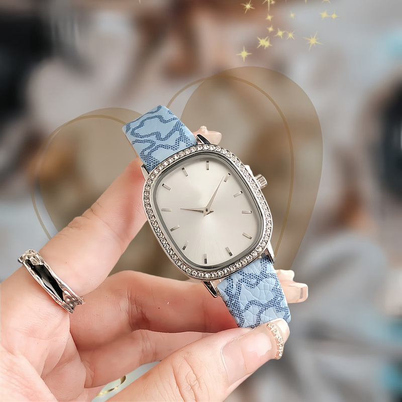 Pointing Crystal Diamond Color Belt Watch 2024 Watch Wholesale Open Design Ladies Fashion Watch Pointing Crystal Diamond Color Belt Watch 2024 Watch Wholesale Open Design Ladies Fashion Watch
