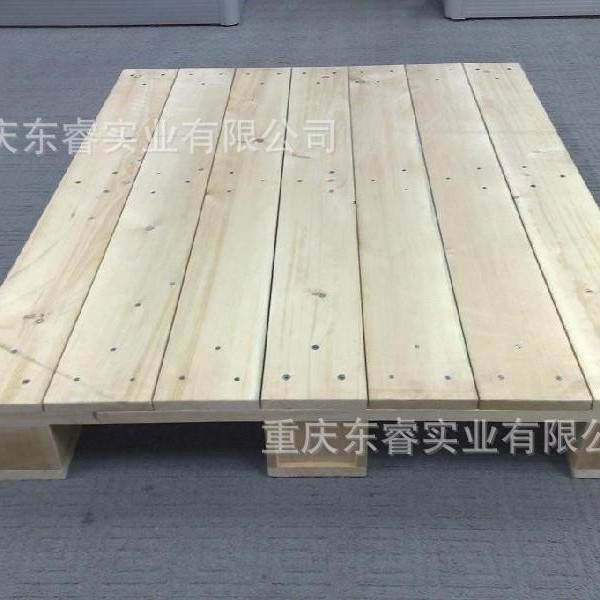 四面进叉出口实木木托盘物流仓储用 木制栈板 耐用松木木托盘