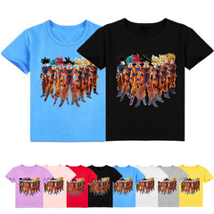 Cross-border e-commerce children's clothing printing fashion Dragon Ball short-sleeved T-shirt summer wear K497
