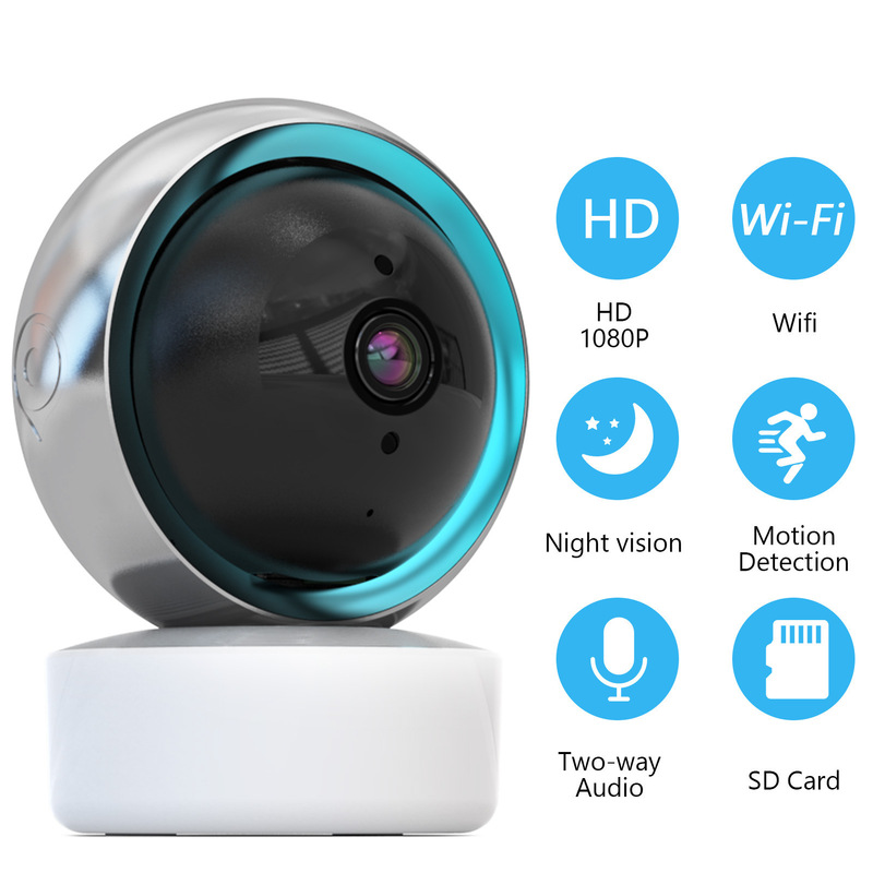 Graffiti smart camera home wireless wifi surveillance camera HD night vision mobile phone remote control watch