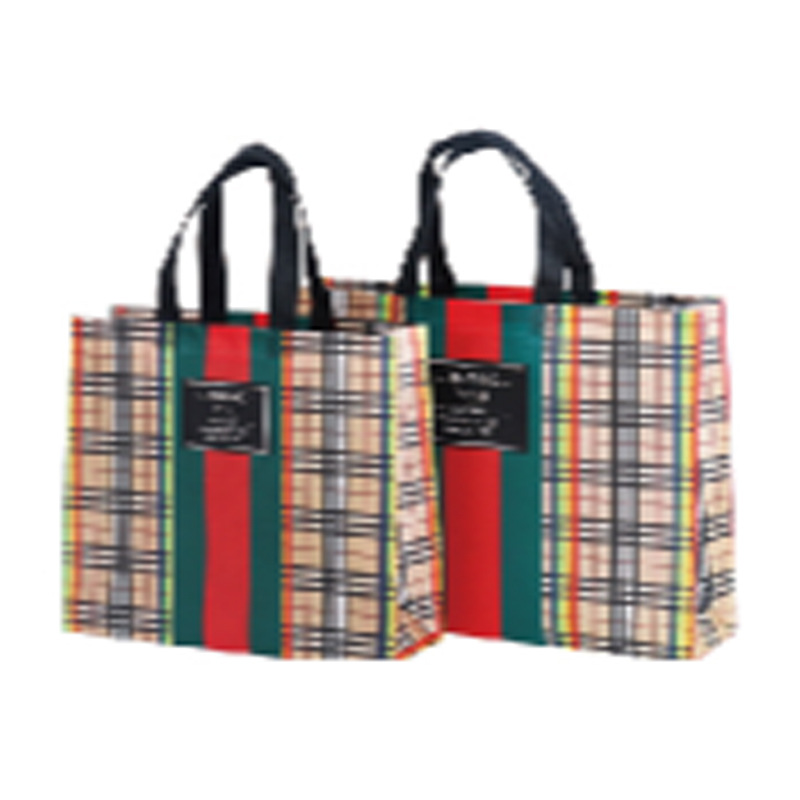 En stock bolso no tejido personalizado Impresión logotipo ropa publicidad bolsa color película no tejida