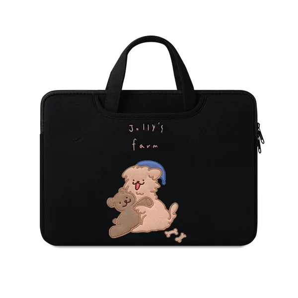 Korea ins cute puppy laptop bag Apple macbookpro13/15 liner 14 inch female portable