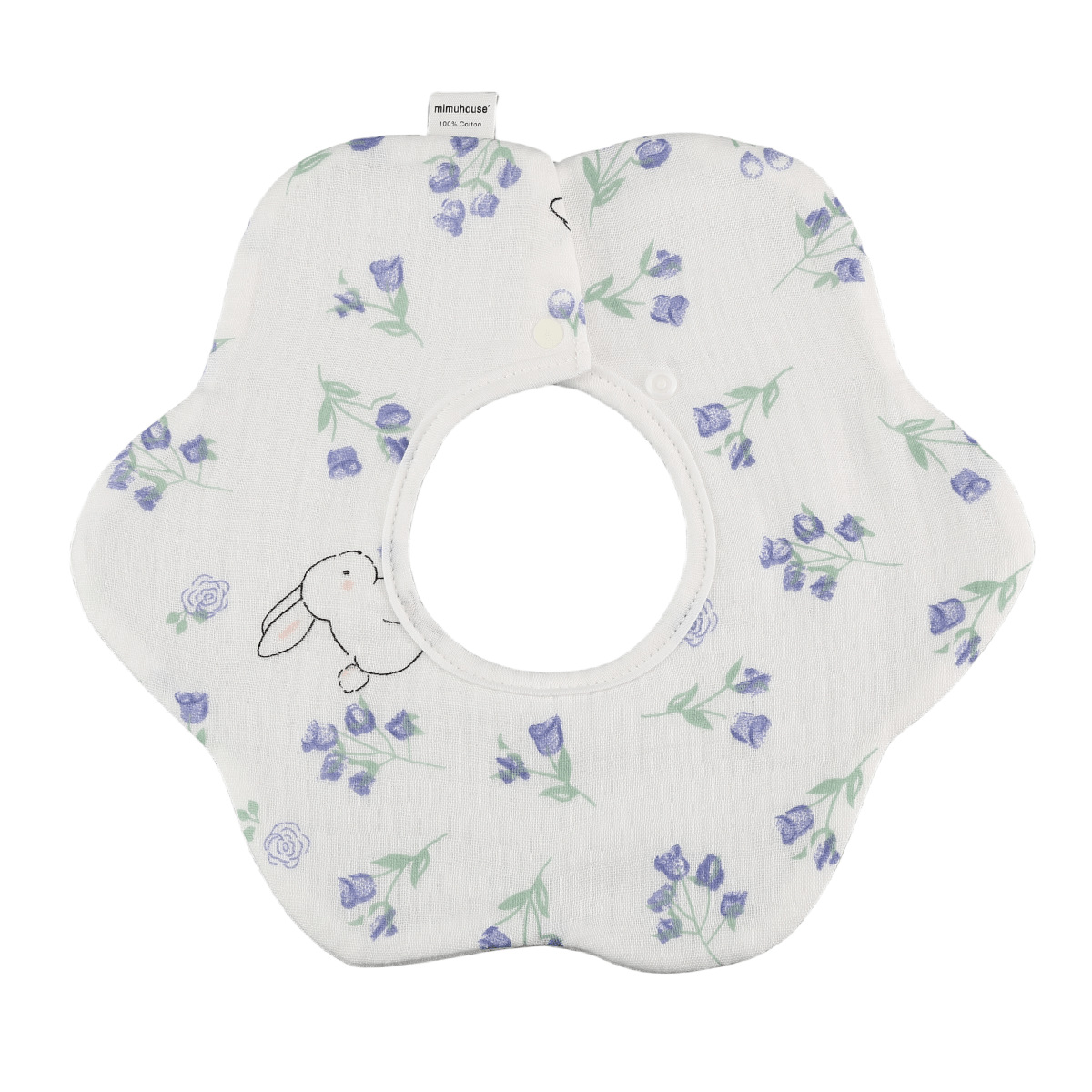 Babero de Pétalos de Gasa para Bebé de Gasa de Algodón, Transpirable, Absorbente de Agua, para Bebés image 193