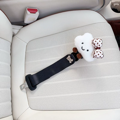Pregnant Women, Anti-Belly Restraint, Car: Other Automotive Interior Supplies - black-anti-strangle-safety-belt-for-pregnant-women-beige-bow-and-white-clouds