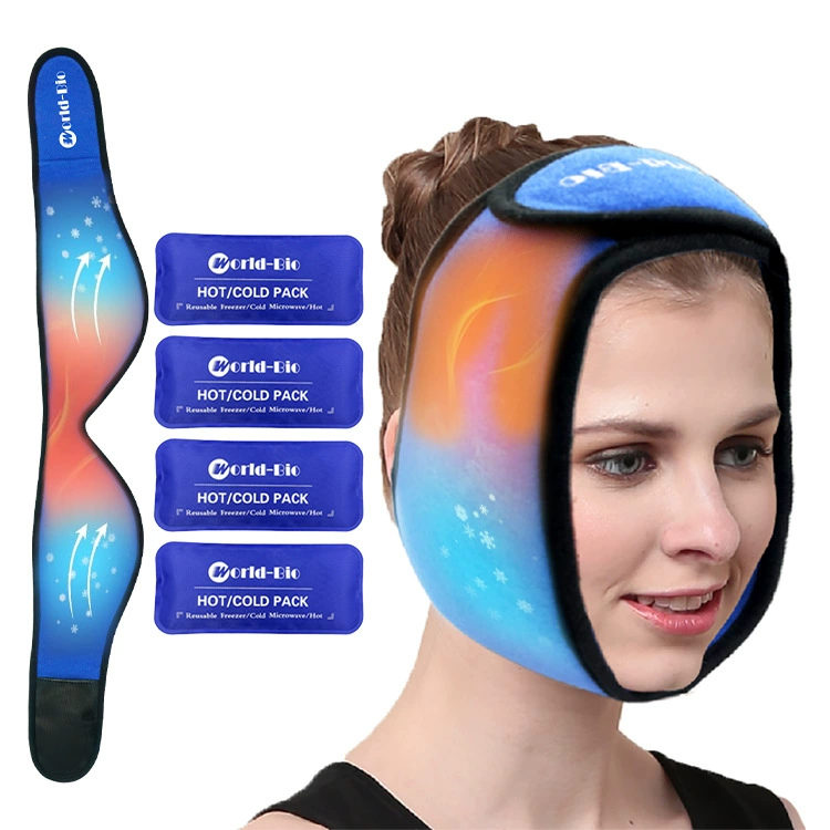 Снимите дискомфорт в области головы с помощью холодного компресса, гелевого компресса для зубной боли, гелевого компресса для боли в прорезывающихся зубах, горячего и холодного компресса, многоразового использования.