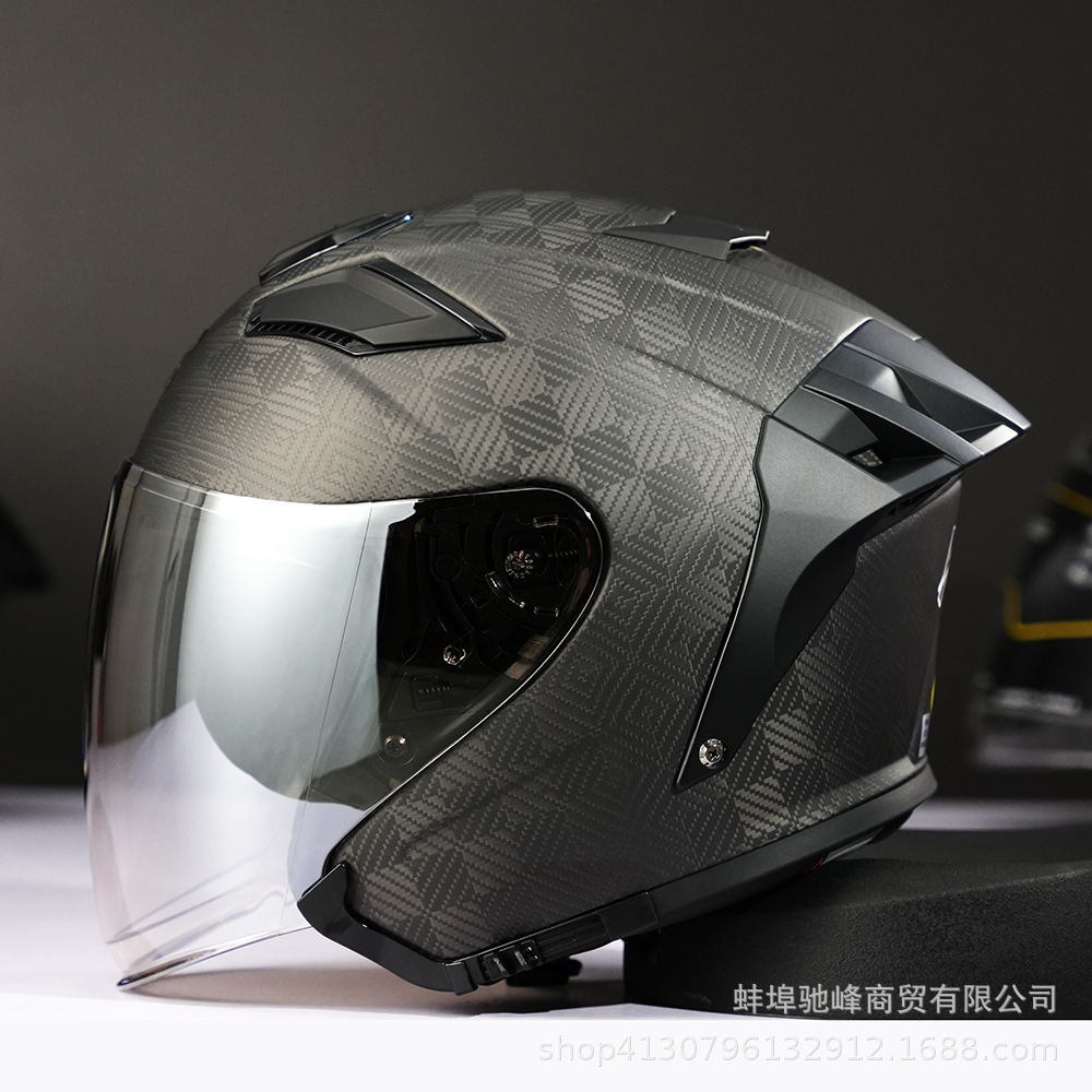 Motosiklet kaskı (dəbilqə), Motuoche AR Motorcycle - 12k-matte-black-transparent-daynight-silver-lens-m