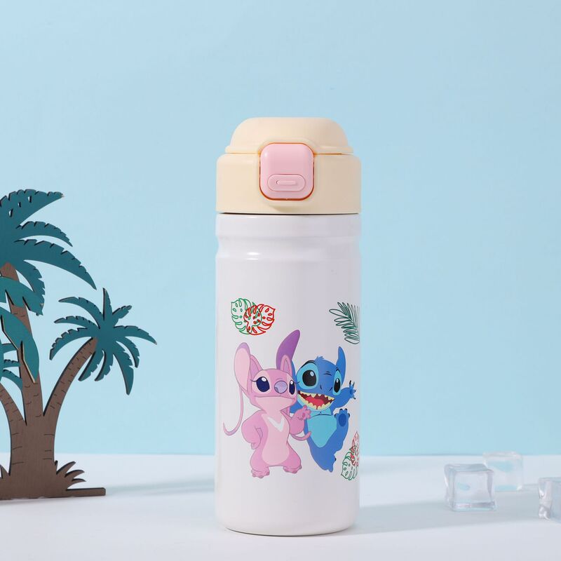 高颜値304ステンレス保温カップ携帯かわいいアニメジャンプカップ家庭用ストレートダブル保温カップ|undefined