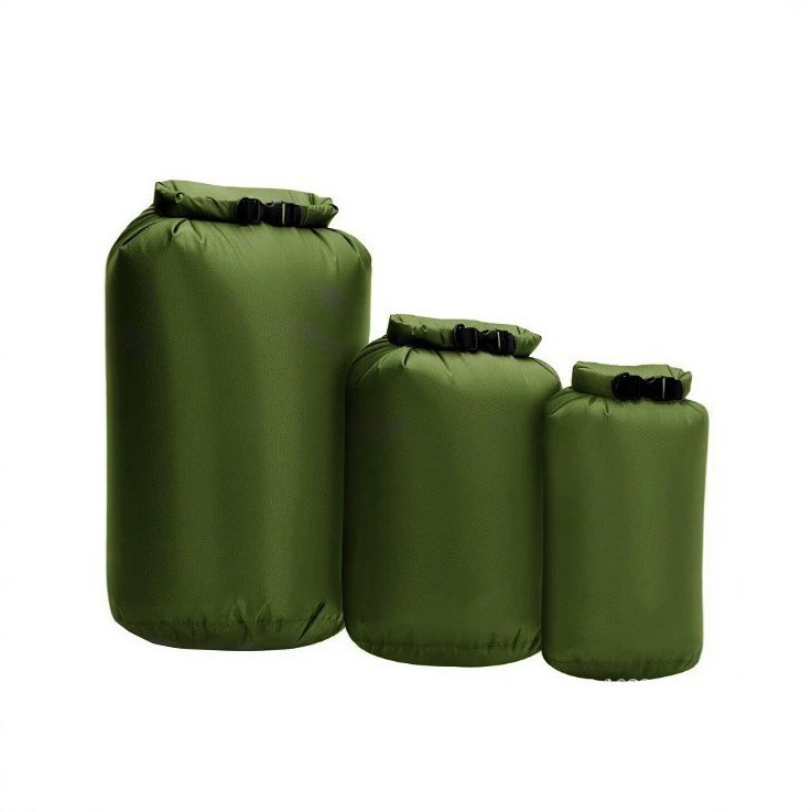 Outdoor waterproof bag, lightweight storage dry bag for rafting and stream trekking, 8L/40L/70L, available in multiple colors
