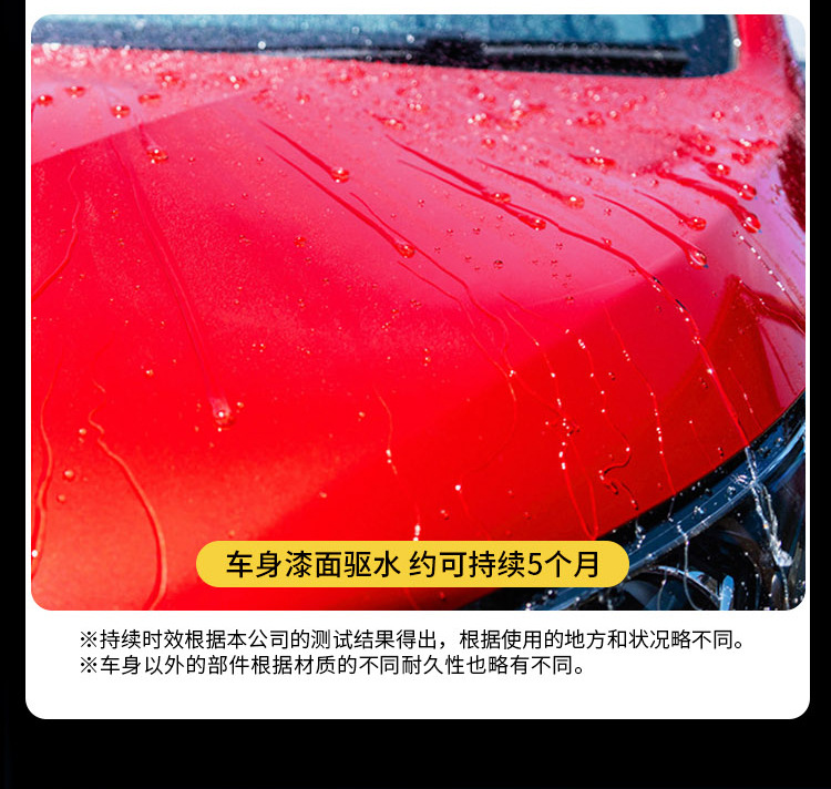 General agent SOFT99 tornado whole car coating agent car clothing care agent plated crystal light drive water rain enemy car wax