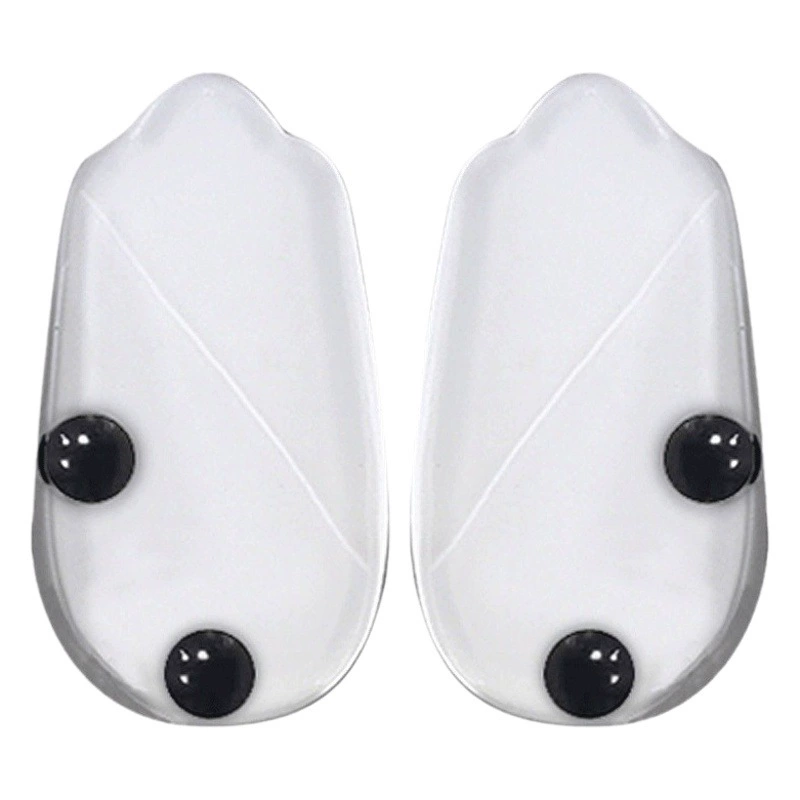 Прозрачная силиконовая лента для ног XO-типа, корректирующая стелька с вулканическим магнитом, накладка половинного размера, нескользящая амортизирующая Накладка для пятки, оптовая продажа с фабрики