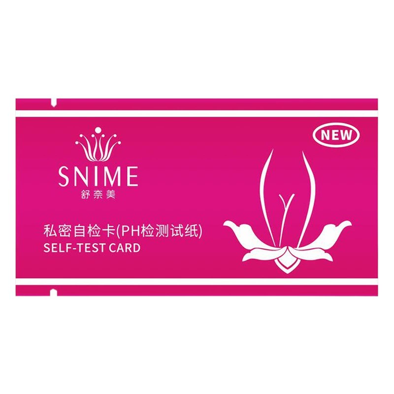 Shannamei частная часть карты самотестирования гинекологические тест-карты Женское здоровье вагинальный Тест Бумага частная карта самотестирования ранняя беременность