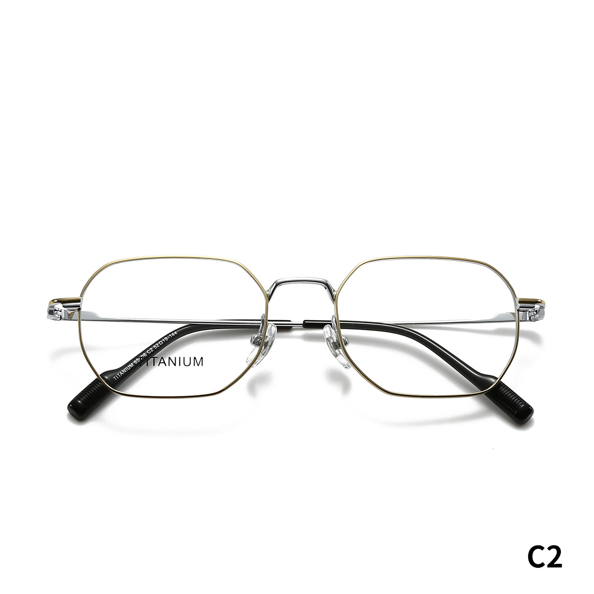 STUDIOMUKU gafas de madera cool retrógrado buen marco de gafas poligonal superligero marco de gafas minimalista