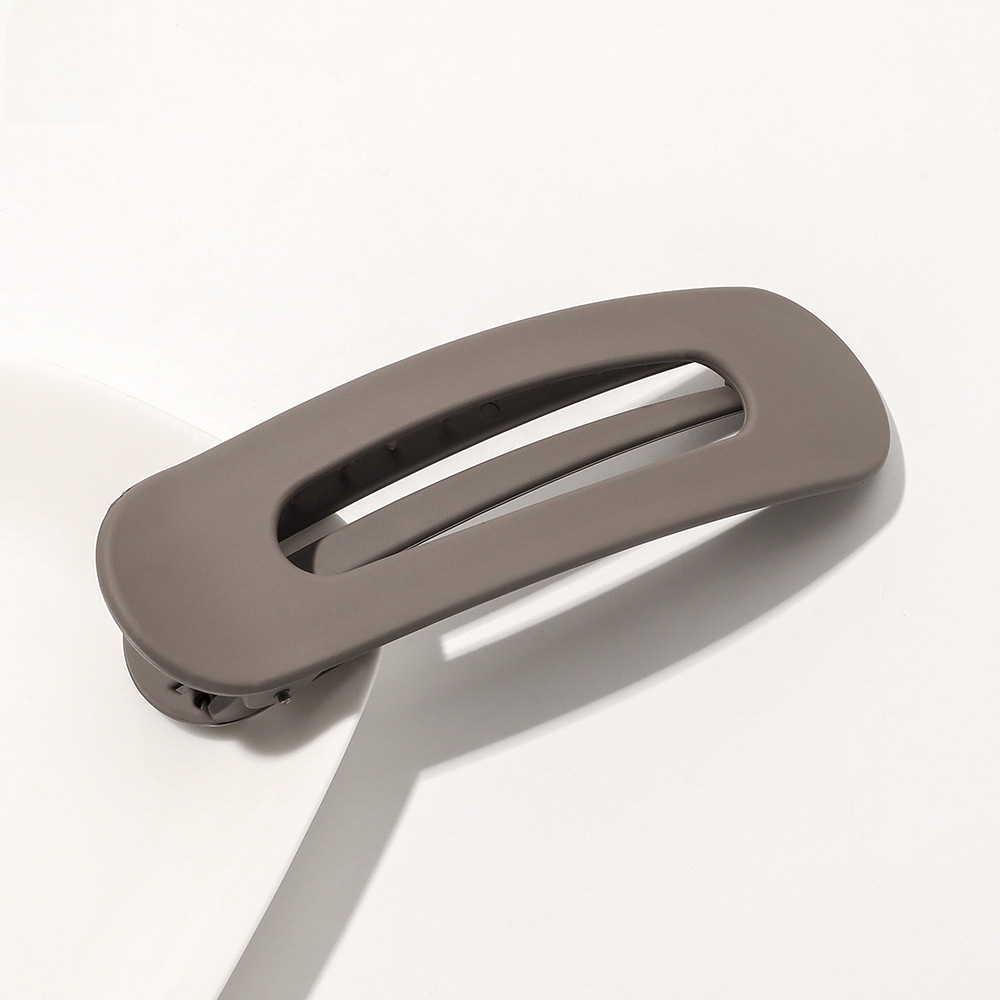 Qiyue matt värvi küljeklamber suur juuksenõel pesu näoklamber küljeklamber lihtne tukk juuksenõel pardilindiga peakate_voghion.com