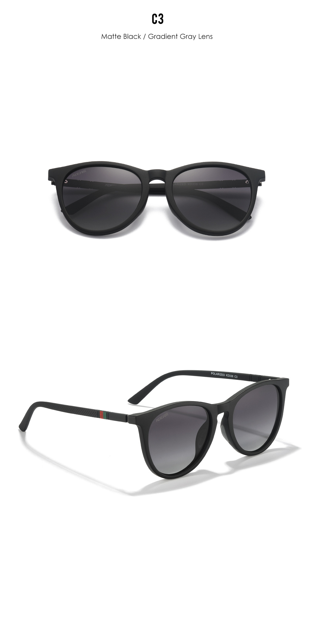 50g Weight Full Frame Glasses Structure Sunglasses Classification Tac, UV400 Protection Lens Material Round Frame Glasses Style Travel, Daily Occasion Solid Color Pattern Unisex Gender Casual Style Casual Solid Color Tac UV400 Protection Round Frame Full Frame Sports Sunglasses 12