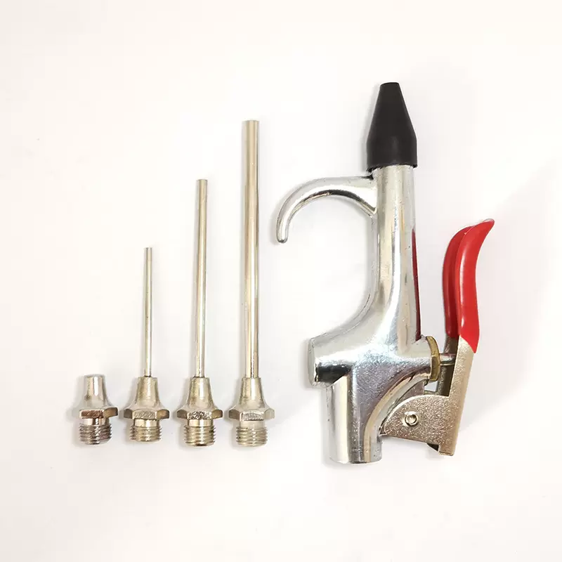 锌合金吹尘枪5件套气动工具吹灰吹尘枪套装气动吹尘枪5PC套装