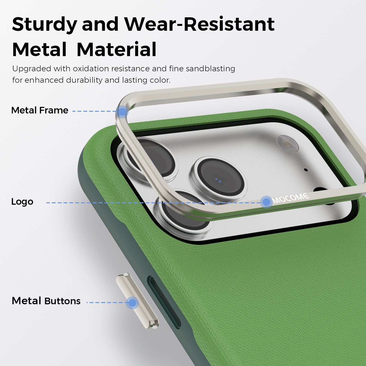 Ốp lưng từ tính iPhone 11-16 Pro Max chất liệu vải công nghệ MagSafe chống sốc — Cam【Ví thẻ】, Xanh dương【Ví thẻ】, Đen【Ví thẻ】, Xanh lá【Ví thẻ】 chi tiết 18