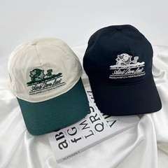 美式复古棒球帽宽檐可调节情侣款大头围显脸小鸭舌帽新款百搭学生