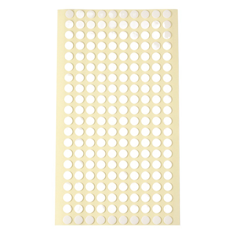 Transparente redondo acrílico adhesivo de doble cara punto extraíble sin costura nano adhesivo etiqueta engomada de la taza de agua decoración del coche Decoración