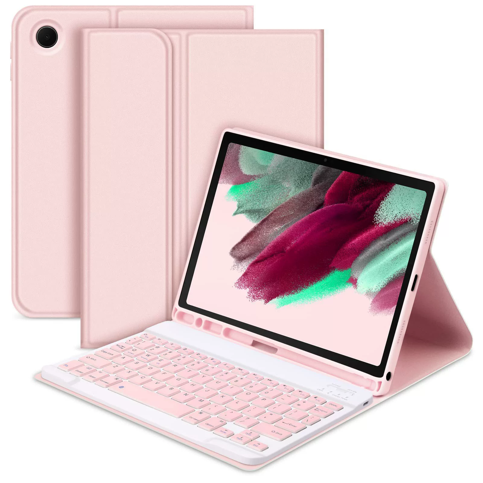 Keyboard Case (Samsung) — Compatible with Tab A9 / A9 Plus / S Series, Bluetooth detachable keyboard