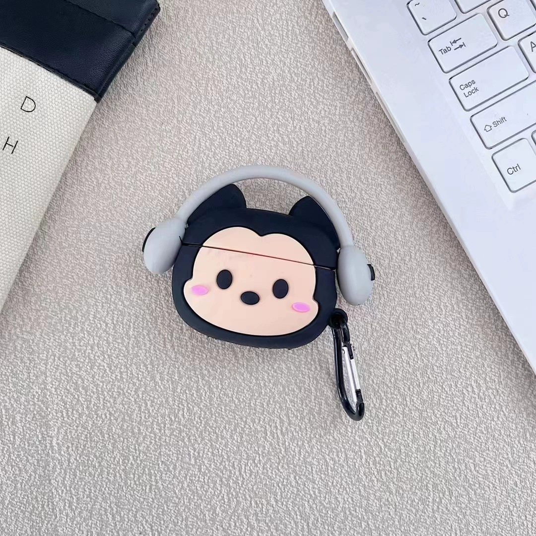 Apple, детский силиконовый наушник в виде мультяшного персонажа, bluetooth, pro2