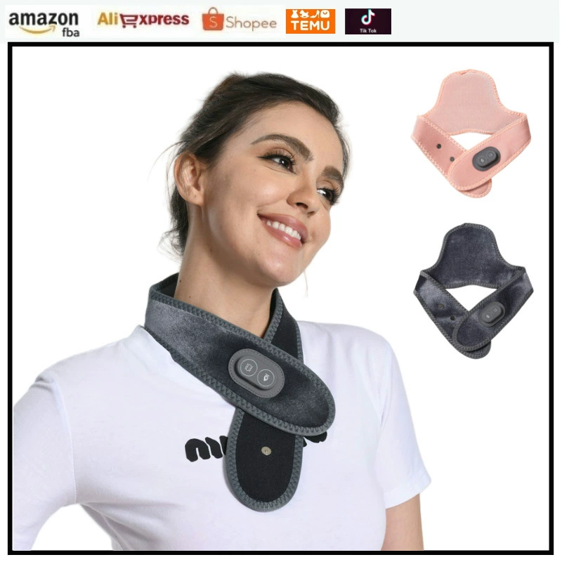 Трансграничный электрический нагрев Массаж шейный ремешок шейный отдел позвоночника