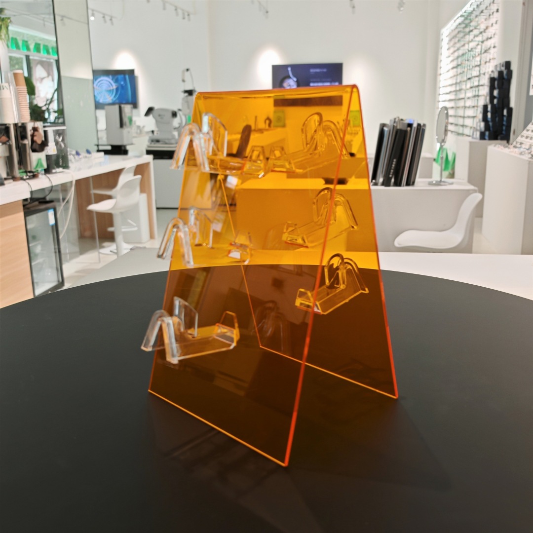 카드 홀더 양면 주황색