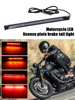 48smd motorcycle universal light bar LED brake light turning to the lamp sleeve waterproof sidelines tail light manufacturer direct sales