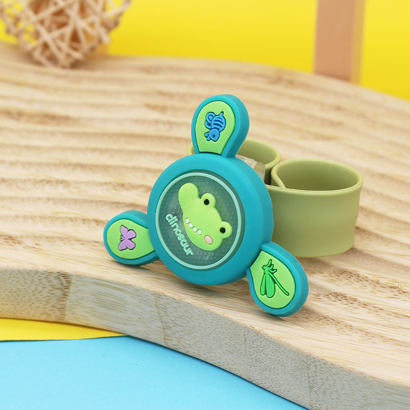 Pulsera de aceite esencial de planta coreana, pulsera de reloj, anillo de papa, giroscopio giratorio para niños, brazalete para niños