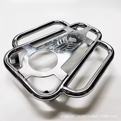 Motorcycle bumper, VESPA modified grill rack - vespa-spring-sprint-150-new-electroplated-barbecue-rack