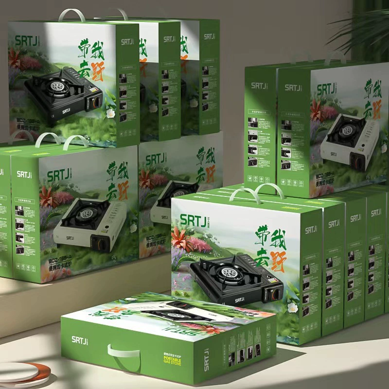 Картная печь домашняя наружная плита полевая гриль портативная карта магнитная газовая плита газовая плита для подарков оптом